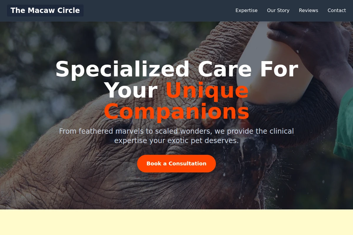 Exotic Animal Care
