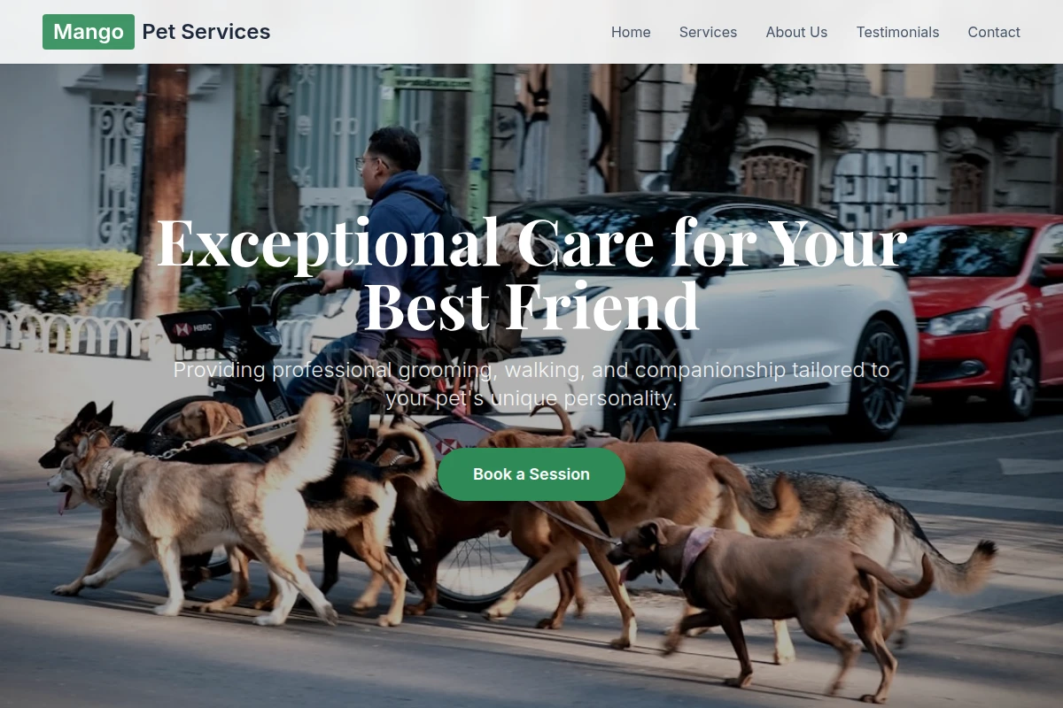 Mango Pet Services
