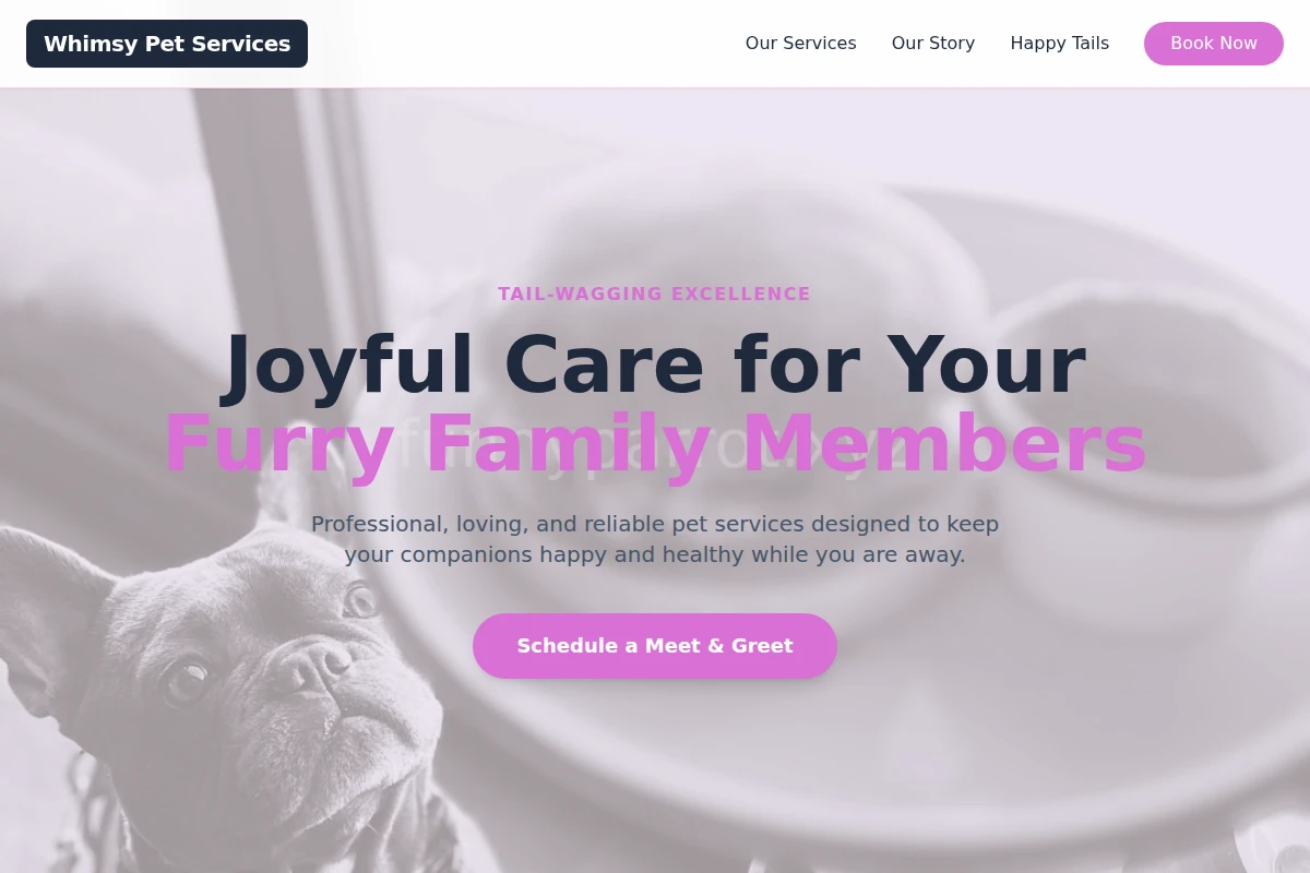 Whimsy Pet Services