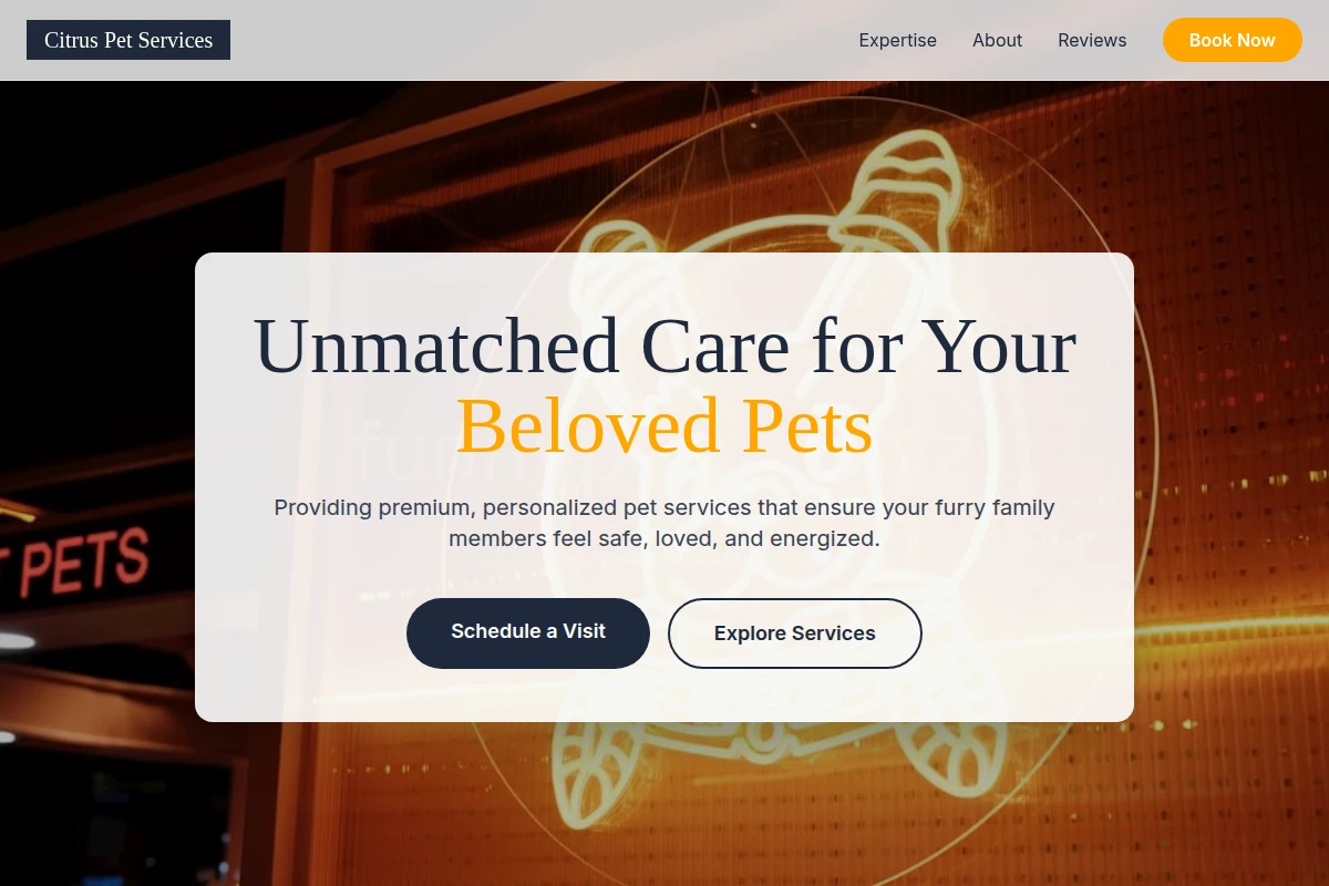 Citrus Pet Services