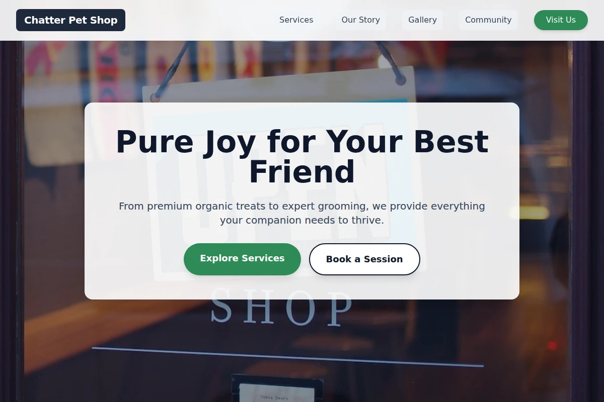 Chatter Pet Shop