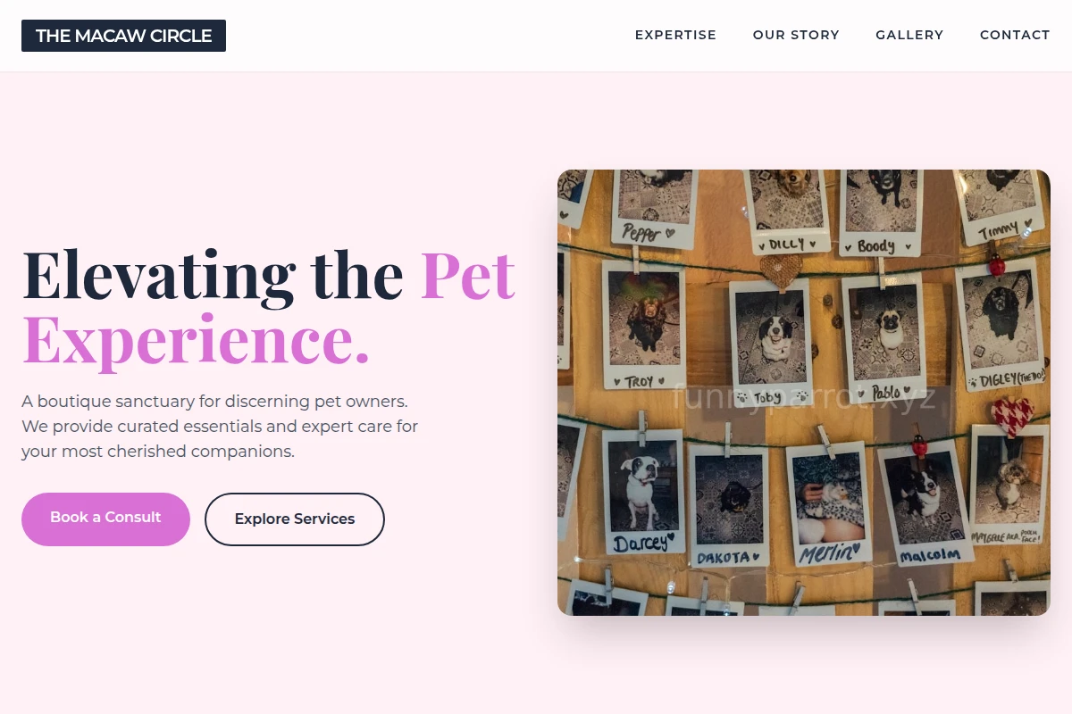 Canopy Pet Shop