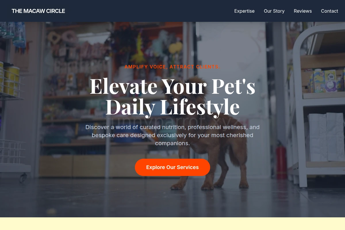 Neon Pet Shop