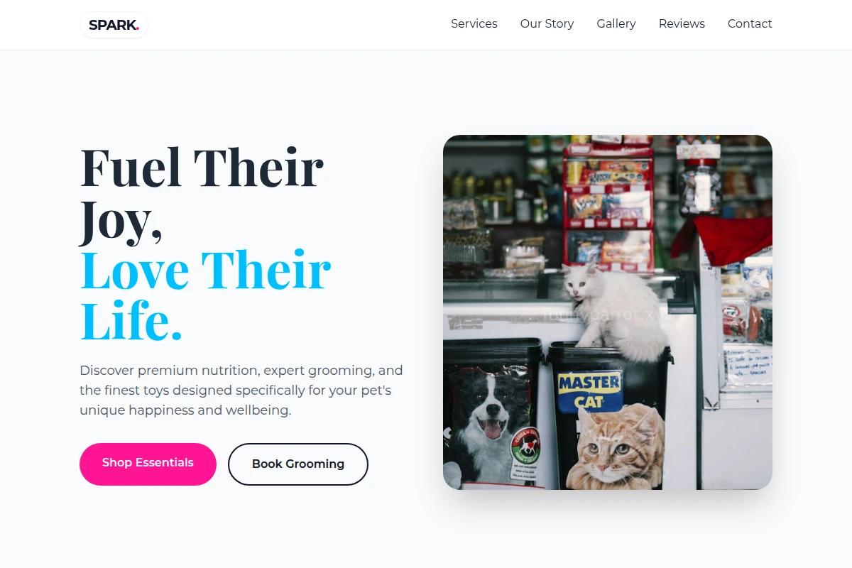 Spark Pet Shop