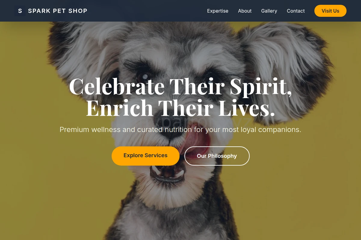Spark Pet Shop