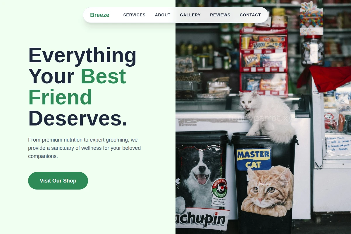 Breeze Pet Shop