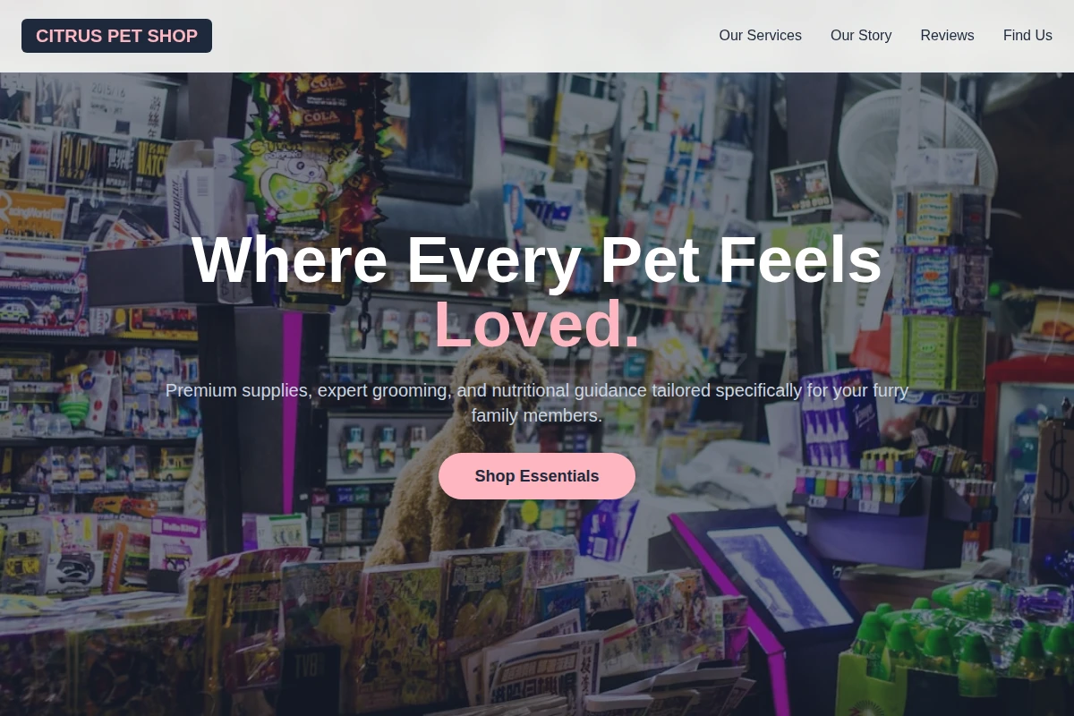 Citrus Pet Shop