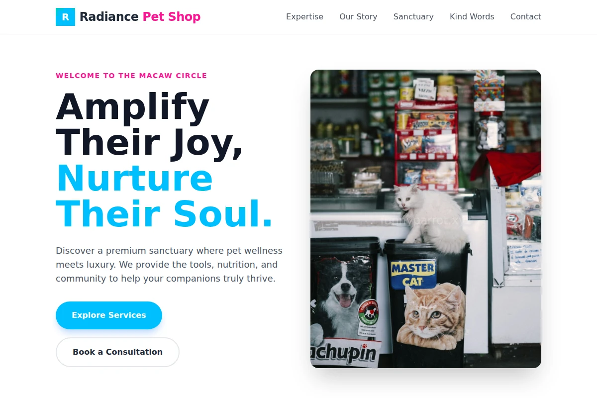 Radiance Pet Shop