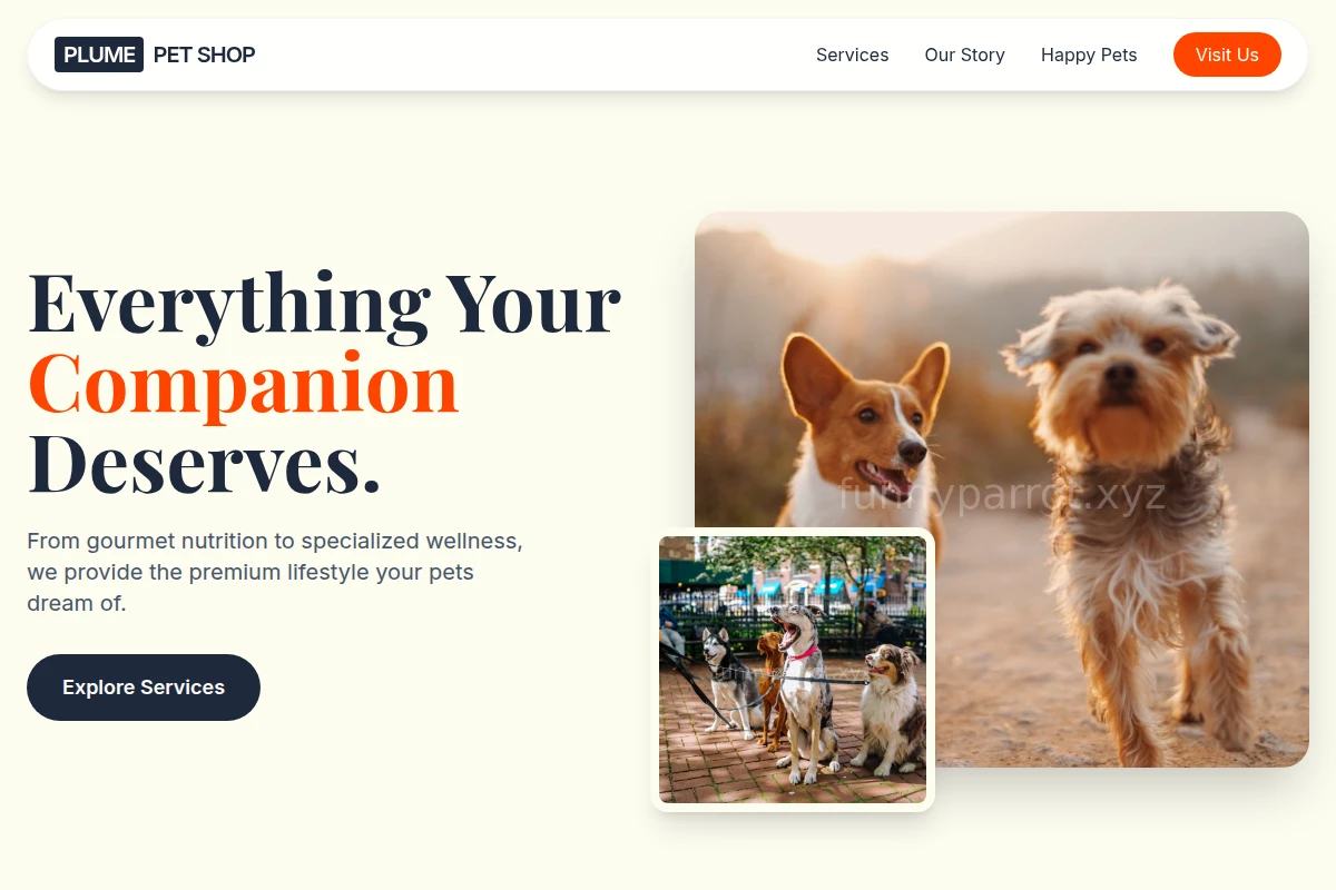 Plume Pet Shop