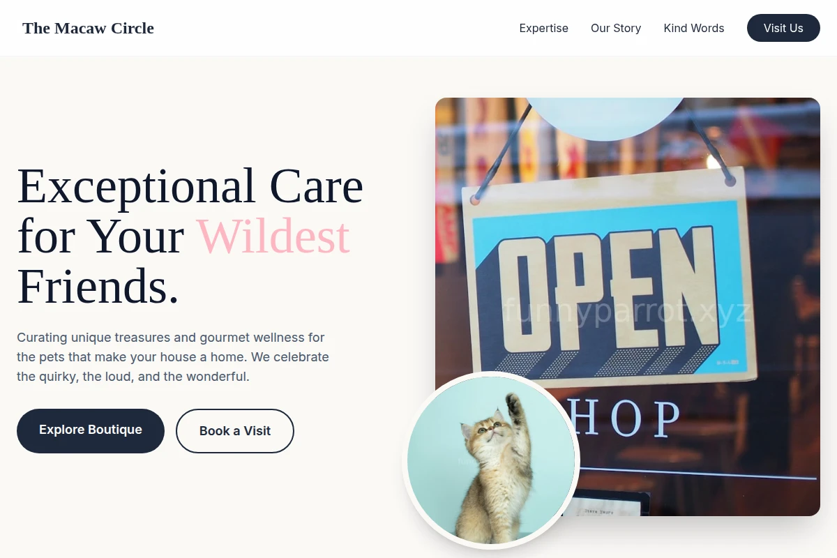 Quirky Pet Shop